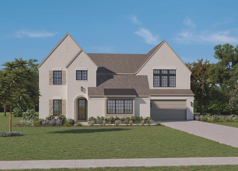 Representative exterior photo of a completed home built from the The Collin by Homebound in Park Place, Prosper, TX (Image 15).