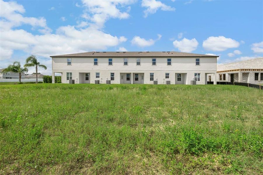 Exterior details and patio area of a home in Sol Vista, Dundee (Image 4). Exterior details and patio area of a home in Sol Vista, Dundee (Image 4).