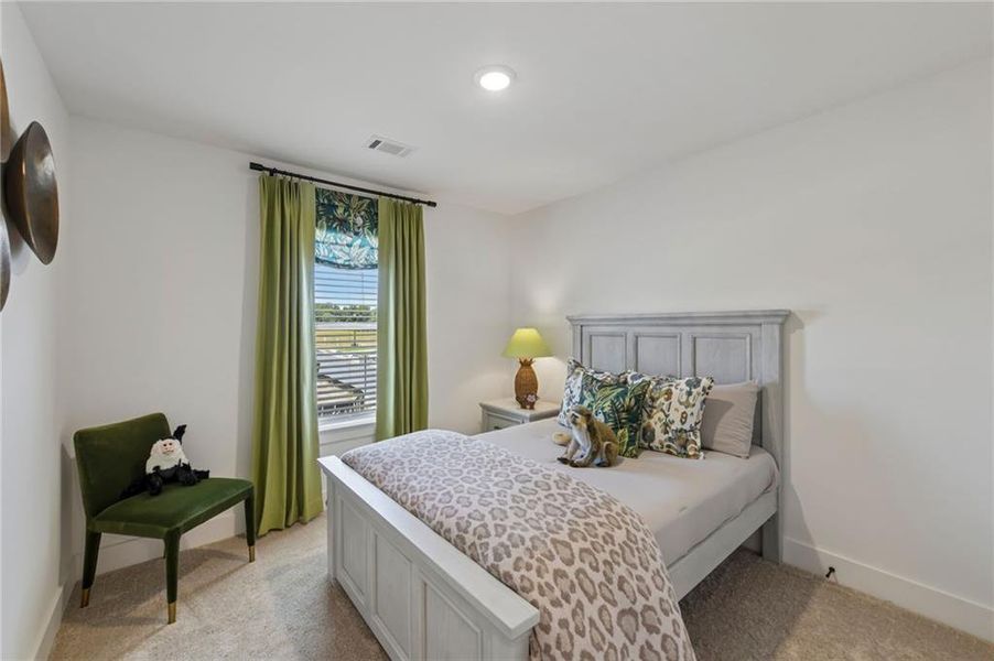 Furnished interior view inside a new home in Tribute, Hoschton (Image 26).
