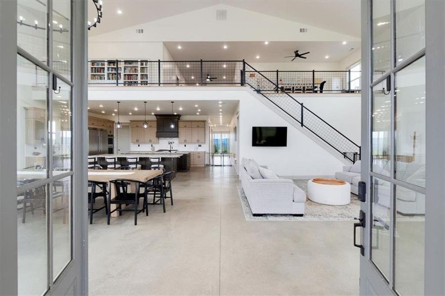 Furnished interior view inside a new home in , Lyerly (Image 42). Furnished interior view inside a new home in , Lyerly (Image 42).