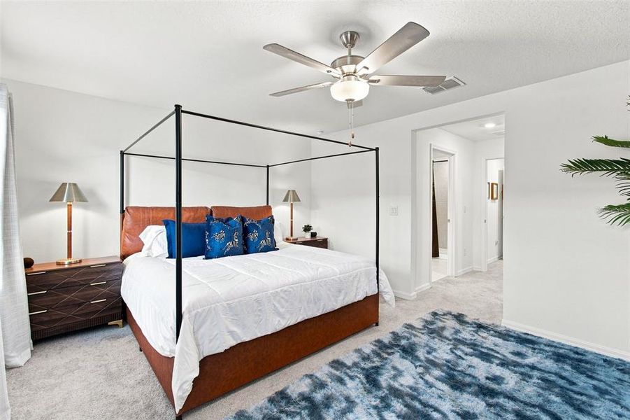 Furnished interior view inside a new home in , New Port Richey (Image 19).