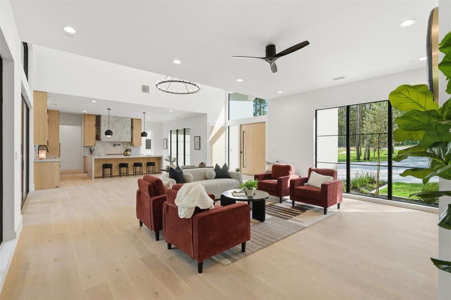 Furnished interior view inside a new home in , Montgomery (Image 17).