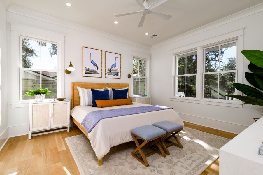 Furnished interior view inside a new home in , Mount Pleasant (Image 42).