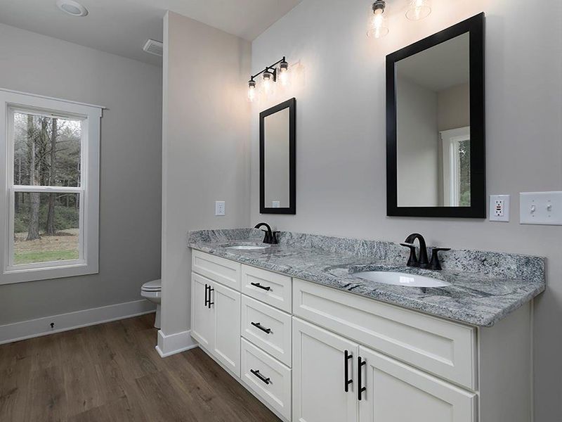 Furnished interior view inside a new home in , Dallas (Image 8).