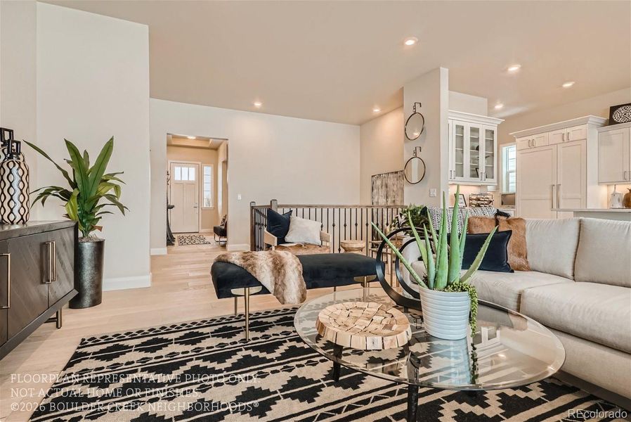 Furnished interior view inside a new home in , Broomfield (Image 5).