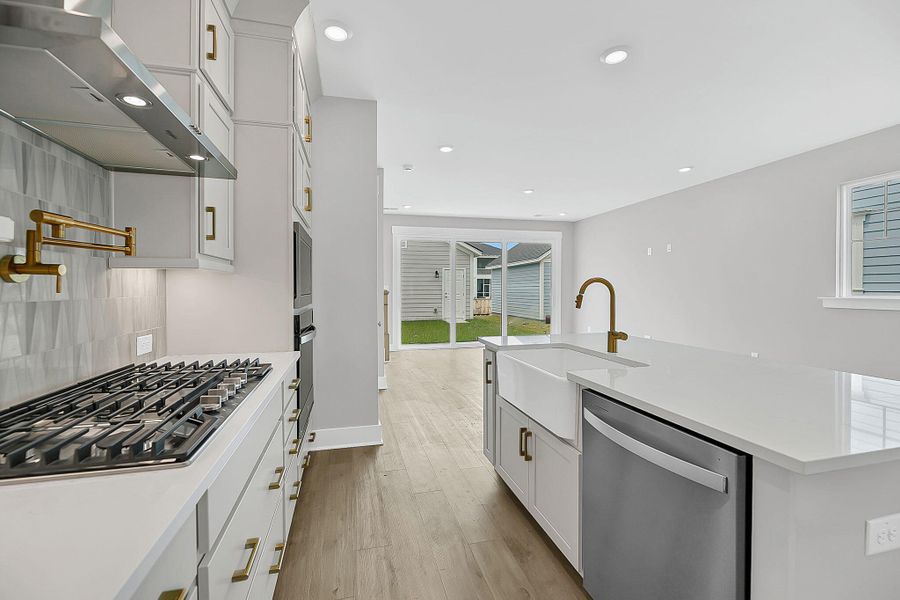 Furnished interior view inside a new home in Nexton - Midtown - The Park Collection, Summerville (Image 11).