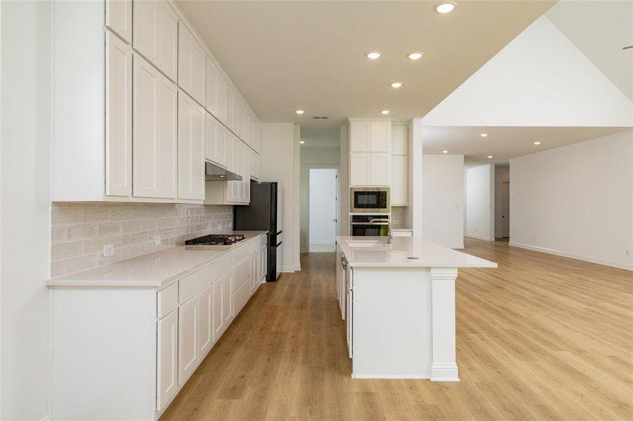Furnished interior view inside a new home in , Haslet (Image 9).