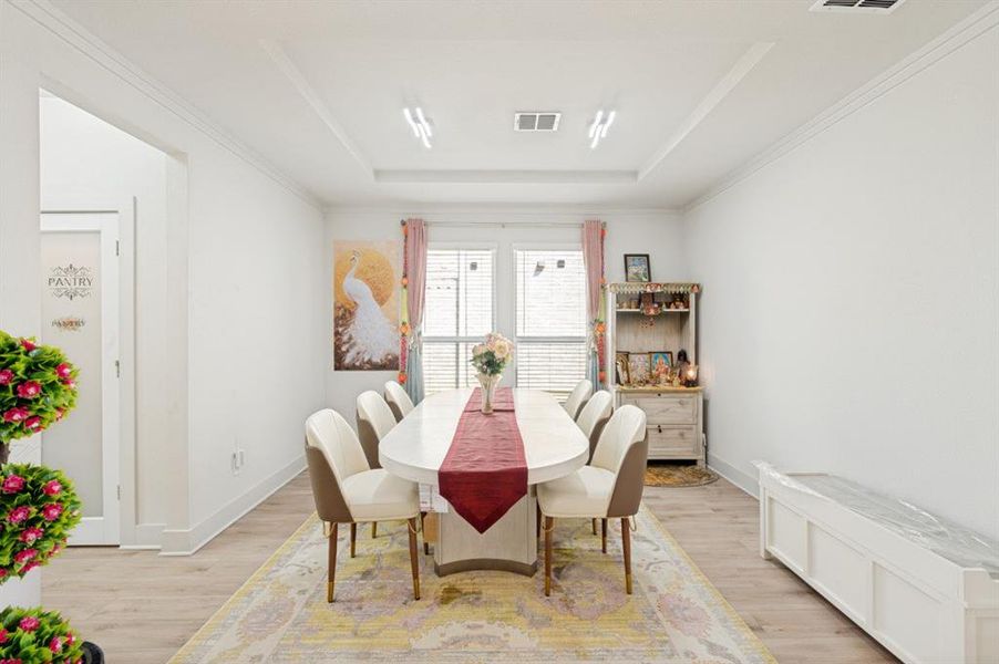 Furnished interior view inside a new home in , Little Elm (Image 10).