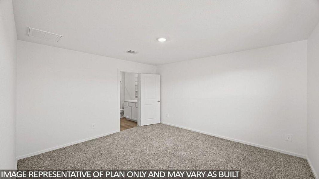 Spacious, unfurnished interior of a new home in New Waverly Station, New Waverly (Image 10).