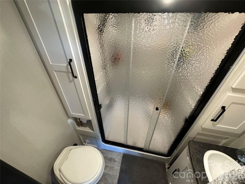 Close-up of interior finishes inside a home in , New London (Image 19).