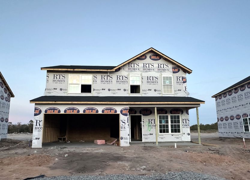 In-progress construction of a new home in Grand Reserve, Hinesville, GA (Image 5).