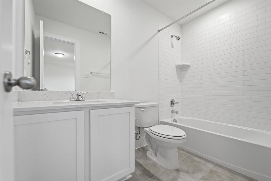 Furnished interior view inside a new home in Sunfield, Buda (Image 18).