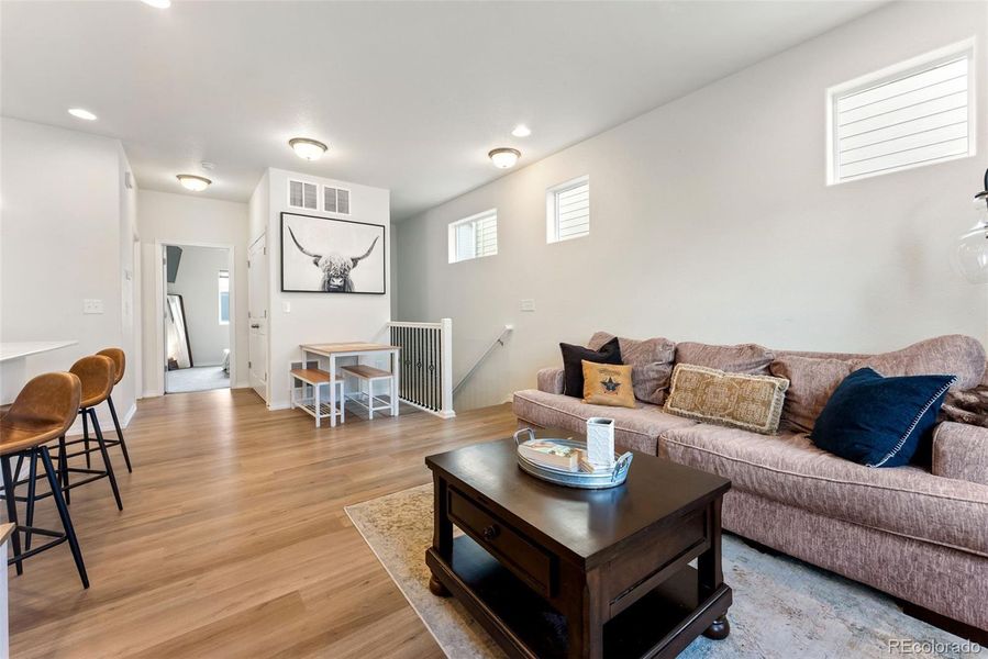 Furnished interior view inside a new home in , Colorado Springs (Image 14).