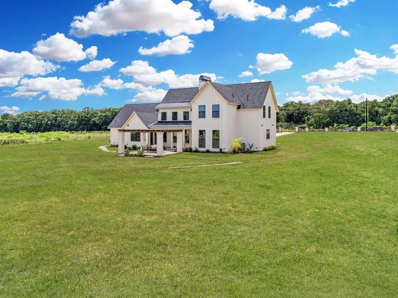 Front exterior of a new home in , Wills Point, TX, highlighting curb appeal (Image 2).