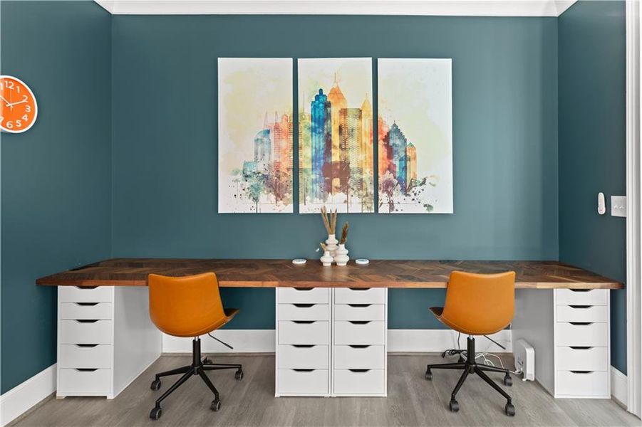 Furnished interior view inside a new home in , Snellville (Image 10).