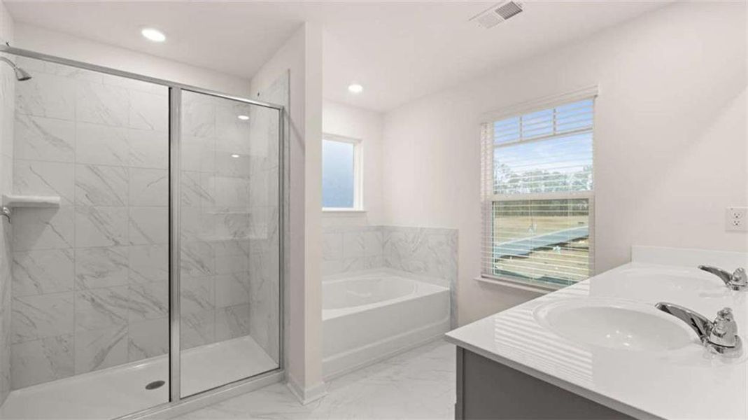 Furnished interior view inside a new home in Independence, Loganville (Image 12).