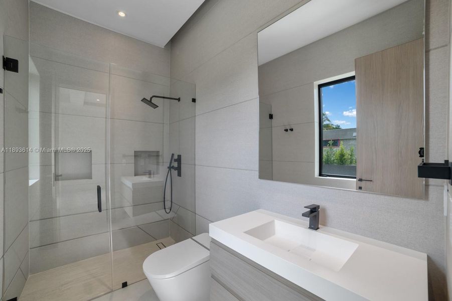 Furnished interior view inside a new home in , Miami (Image 3).