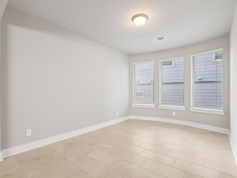 Spacious, unfurnished interior of a new home in Arcadia Ridge - Premier Series, San Antonio (Image 13). Spacious, unfurnished interior of a new home in Arcadia Ridge - Premier Series, San Antonio (Image 13).