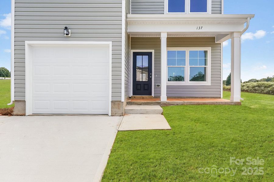 Exterior details and patio area of a home in , Statesville (Image 3).