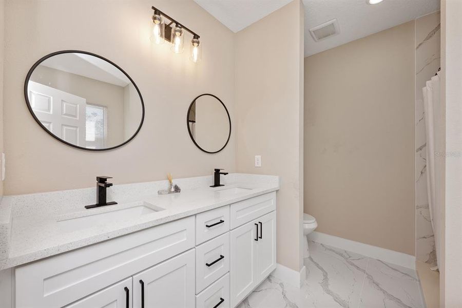 Furnished interior view inside a new home in , Orlando (Image 18). Furnished interior view inside a new home in , Orlando (Image 18).