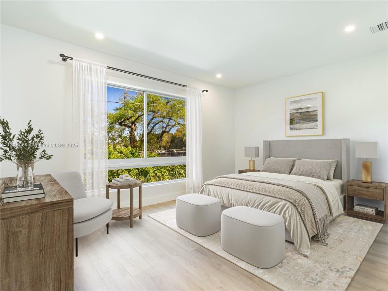 Furnished interior view inside a new home in , Fort Lauderdale (Image 17).