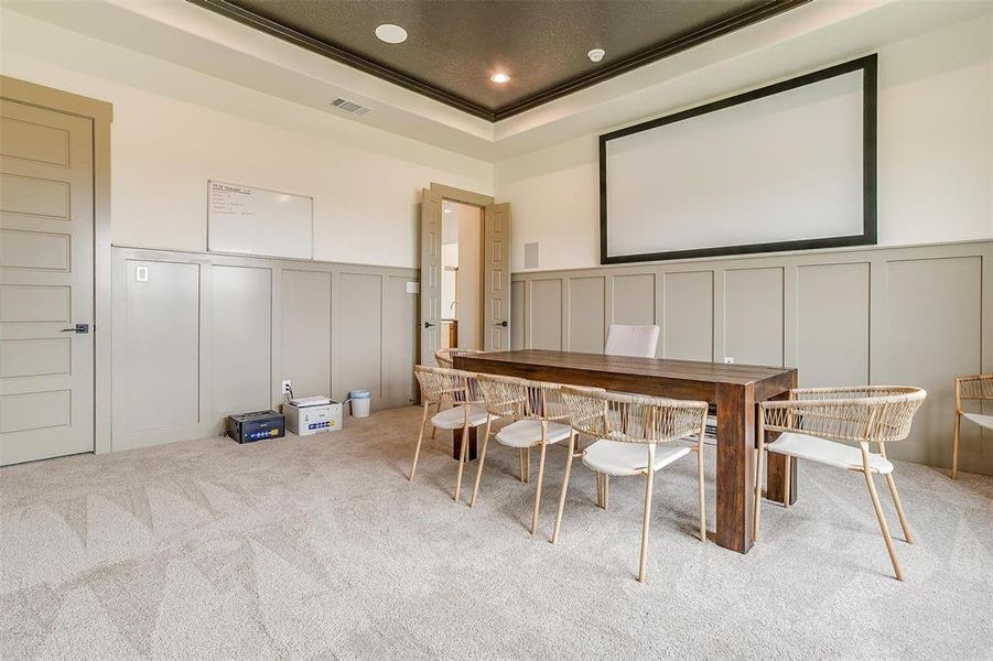 Furnished interior view inside a new home in , Waxahachie (Image 14).