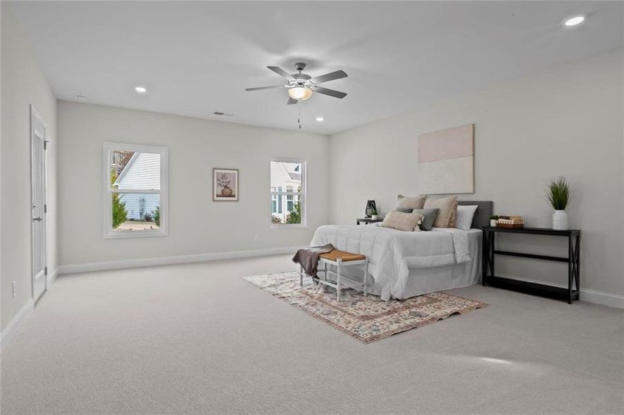 Furnished interior view inside a new home in Stratford at NatureWalk, Dallas (Image 6).