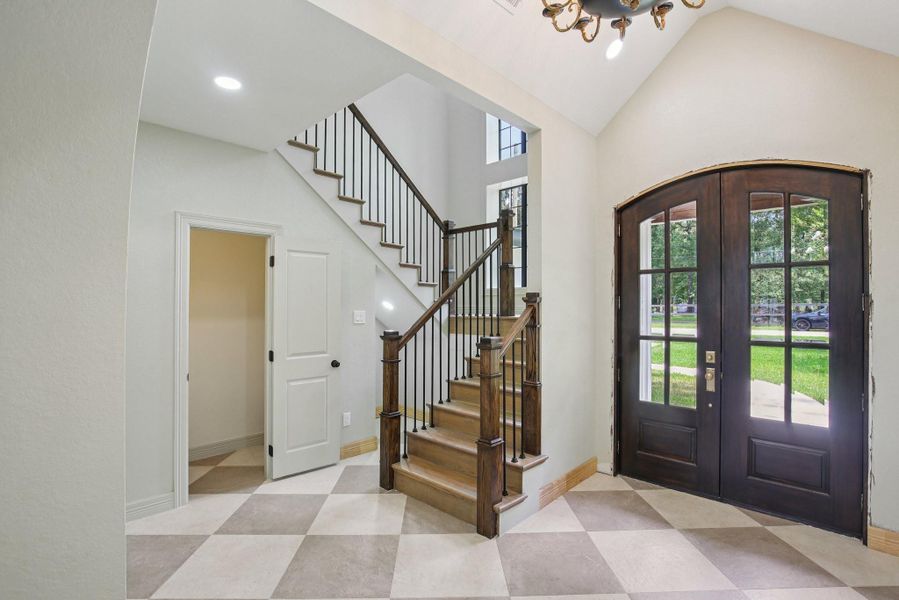Furnished interior view inside a new home in , Willis (Image 5).