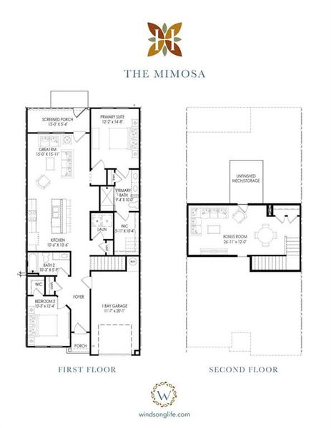 2D floor plan layout of this home in , Cartersville, GA (Image 4).
