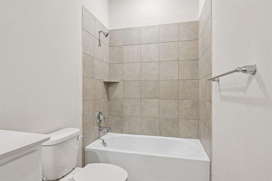 Photo is not of the actual home, but is an inspirational photo of builder’s model home and may depict options, furnishings, and/or decorator features that are not included.