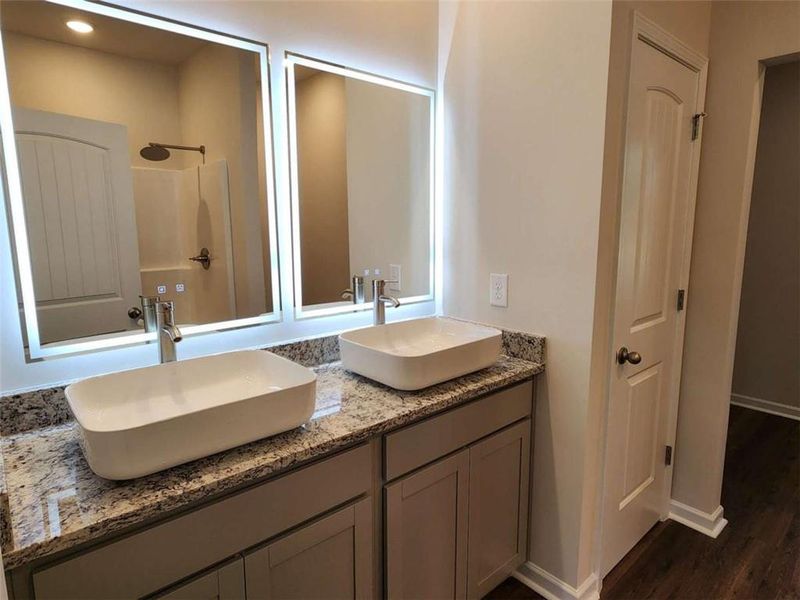 Furnished interior view inside a new home in The Woodlands Preserve, Jackson (Image 5).