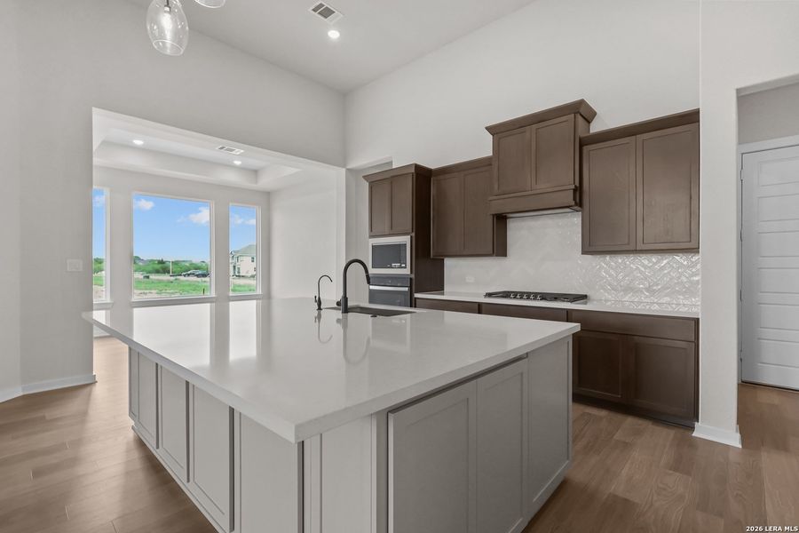 Furnished interior view inside a new home in Buffalo Crossing, Cibolo (Image 14).