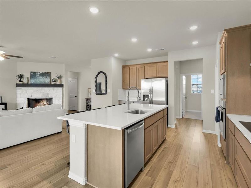 Furnished interior view inside a new home in Regent Park, Springtown (Image 15).