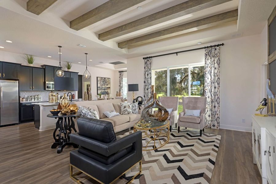 Great Room - Briella at Palm Coast - Briella Model in Palm Coast, Florida by Landsea Homes