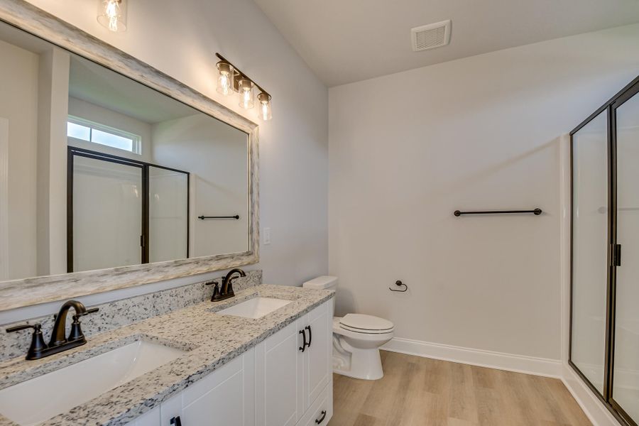 Furnished interior view inside a new home in , Edgefield (Image 4).