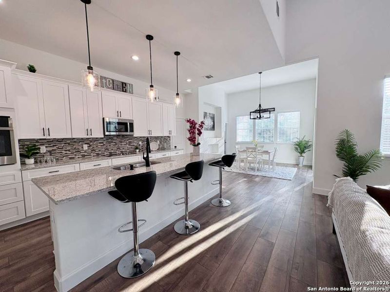 Furnished interior view inside a new home in , Spring Branch (Image 7).