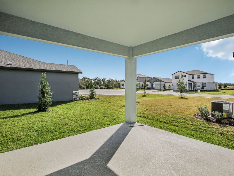 Exterior details and patio area of a home in Coasterra - Reserve Series, Palmetto (Image 4).