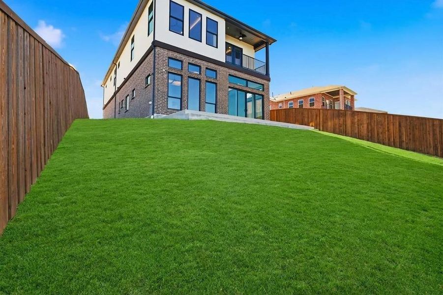 Exterior details and patio area of a home in , Forney (Image 26).
