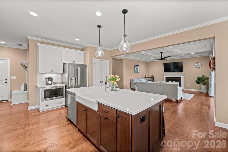 Furnished interior view inside a new home in , Concord (Image 39).