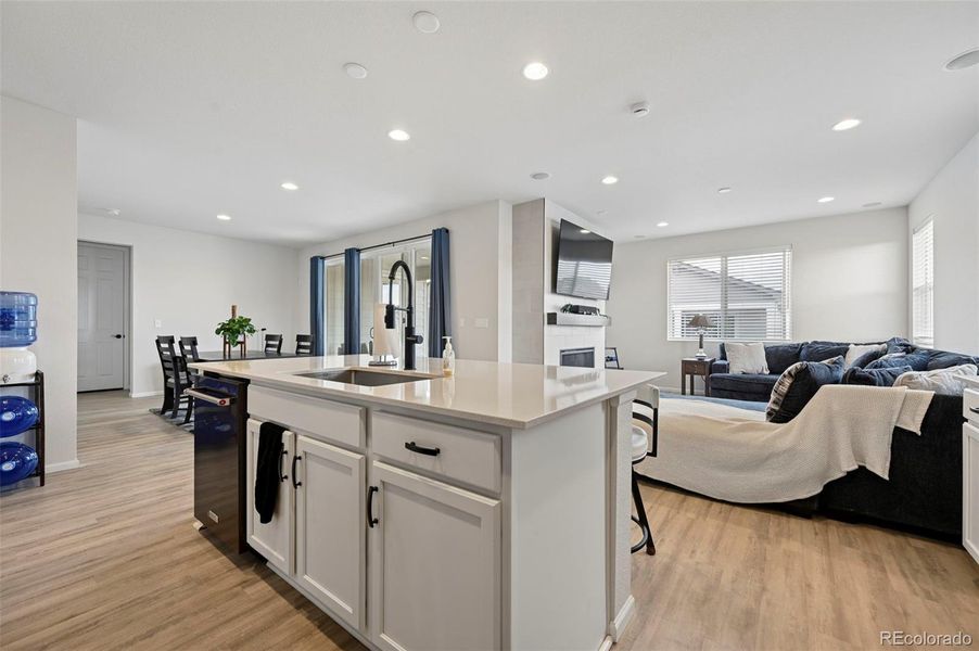 Furnished interior view inside a new home in , Aurora (Image 7).