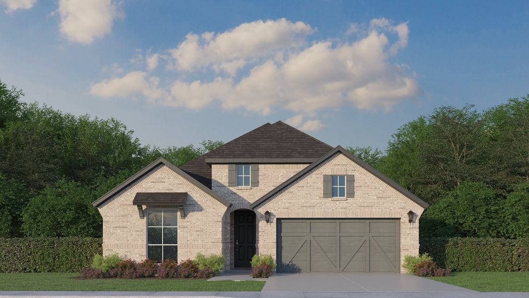 Plan 1523 Elevation B Plan 1523 Elevation B