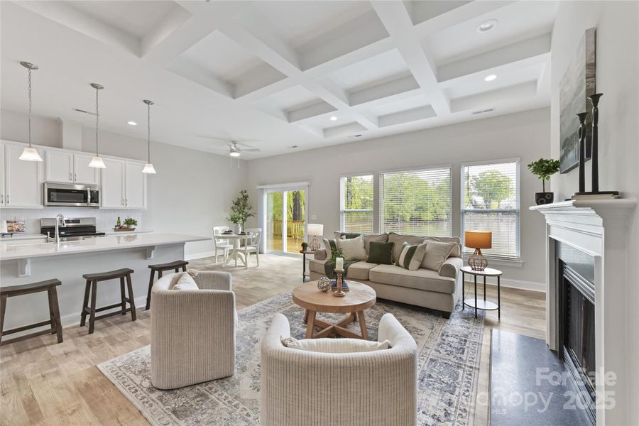 Open Plan with tons of upgrades, thoughtful finishes & plenty of natural light pouring in!