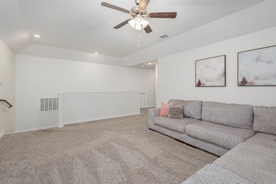 Furnished interior view inside a new home in , Aubrey (Image 23).