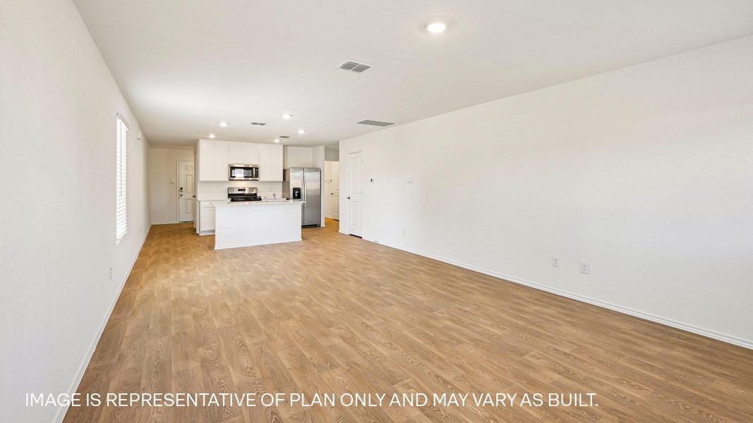 Spacious, unfurnished interior of a new home in Prairie Lakes, Buda (Image 13).