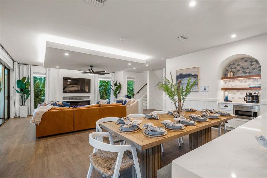 Furnished interior view inside a new home in , Sarasota (Image 8). Furnished interior view inside a new home in , Sarasota (Image 8).