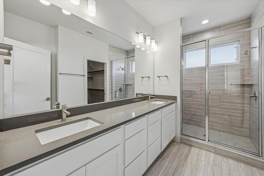 Furnished interior view inside a new home in Chester Ranch Place, Round Rock (Image 8).