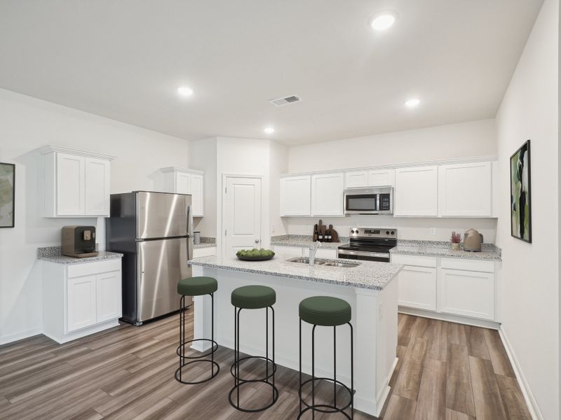 Representative furnished interior of a home built from the Apollo by Starlight Homes in The Point, Rolesville (Image 7).