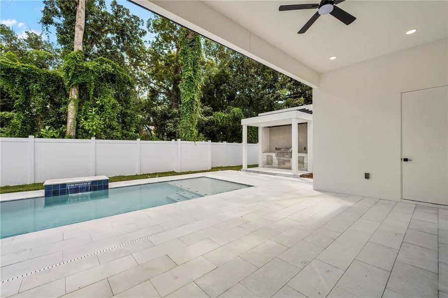 Exterior details and patio area of a home in , Winter Park (Image 41).