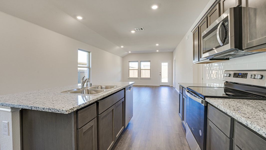 Furnished interior view inside a new home in Blackhawk, Tucson (Image 7). Furnished interior view inside a new home in Blackhawk, Tucson (Image 7).