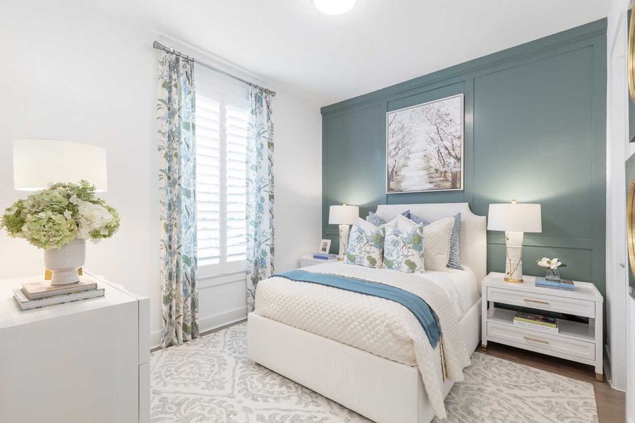 Representative Secondary Bedroom - some options shown